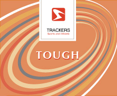 TRACKERS - スポーツ、アスリートのイラストレーション